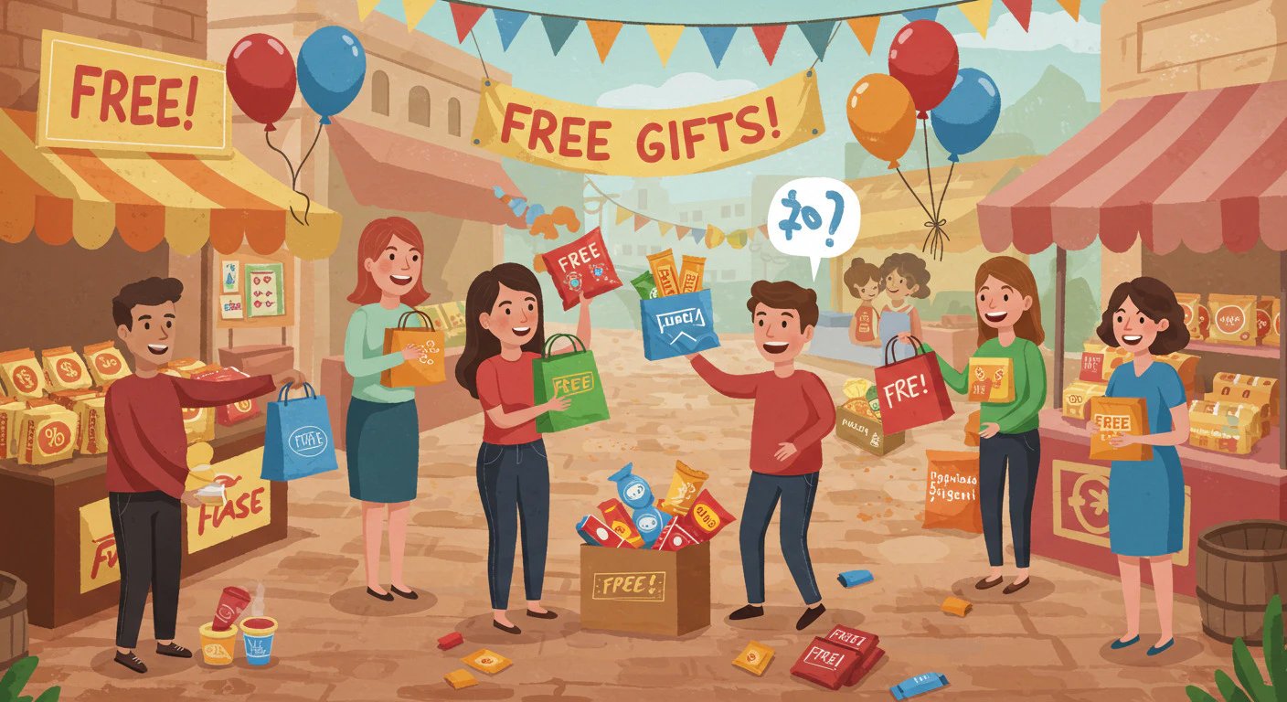 Como engajar seus consumidores com brindes